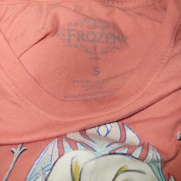 Disney Frozen Elsa T-Shirt Little Girls Size S - Picture 2 of 2